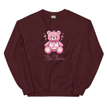 Load image into Gallery viewer, 'Always Be Positive Pink Teddy Bear' Unisex Sweatshirt