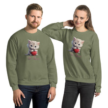 Load image into Gallery viewer, 'Kitten Love' Unisex Sweatshirt