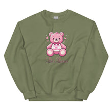 Load image into Gallery viewer, 'Always Be Positive Pink Teddy Bear' Unisex Sweatshirt