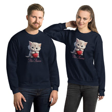 Load image into Gallery viewer, 'Kitten Love' Unisex Sweatshirt