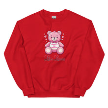 Load image into Gallery viewer, 'Always Be Positive Pink Teddy Bear' Unisex Sweatshirt