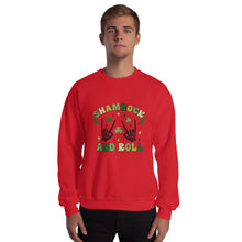 Load image into Gallery viewer, 'Shamrock & Roll' Unisex Sweatshirt
