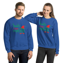 Load image into Gallery viewer, 'Santa, I Can Explain' Unisex Sweatshirt