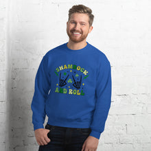 Load image into Gallery viewer, 'Shamrock & Roll' Unisex Sweatshirt