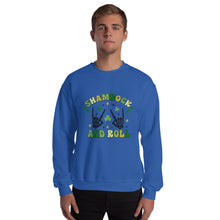 Load image into Gallery viewer, 'Shamrock & Roll' Unisex Sweatshirt