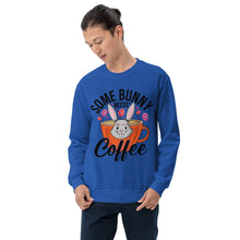 Load image into Gallery viewer, 'Some Bunny Needs Coffee' Unisex Sweatshirt