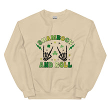 Load image into Gallery viewer, 'Shamrock & Roll' Unisex Sweatshirt