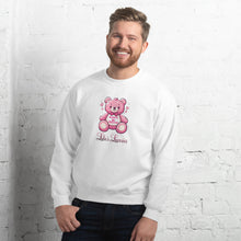 Load image into Gallery viewer, 'Always Be Positive Pink Teddy Bear' Unisex Sweatshirt