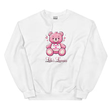 Load image into Gallery viewer, 'Always Be Positive Pink Teddy Bear' Unisex Sweatshirt