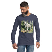 Load image into Gallery viewer, 'Wolf In The Woods' Unisex Long Sleeve Tee