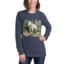 Load image into Gallery viewer, 'Wolf In The Woods' Unisex Long Sleeve Tee