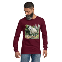 Load image into Gallery viewer, 'Wolf In The Woods' Unisex Long Sleeve Tee