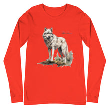 Load image into Gallery viewer, 'Winter Wolf' Unisex Long Sleeve Tee