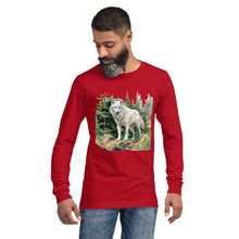 Load image into Gallery viewer, 'Wolf In The Woods' Unisex Long Sleeve Tee
