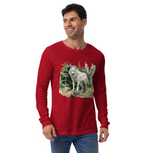 Load image into Gallery viewer, 'Wolf In The Woods' Unisex Long Sleeve Tee