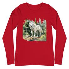 Load image into Gallery viewer, 'Wolf In The Woods' Unisex Long Sleeve Tee