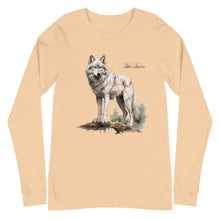 Load image into Gallery viewer, 'Winter Wolf' Unisex Long Sleeve Tee
