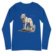 Load image into Gallery viewer, 'Winter Wolf' Unisex Long Sleeve Tee