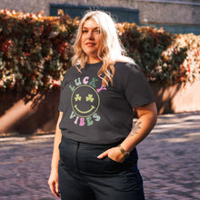 Load image into Gallery viewer, 'Lucky Vibes' Unisex Organic Cotton T-Shirt