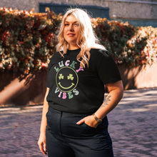 Load image into Gallery viewer, 'Lucky Vibes' Unisex Organic Cotton T-Shirt