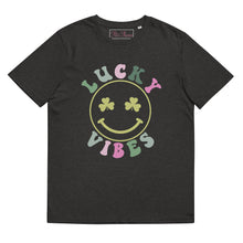 Load image into Gallery viewer, 'Lucky Vibes' Unisex Organic Cotton T-Shirt