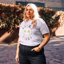 Load image into Gallery viewer, 'Lucky Vibes' Unisex Organic Cotton T-Shirt
