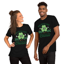 Load image into Gallery viewer, 'Who Needs Luck With All This Charm' Unisex T-Shirt