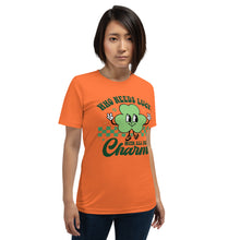 Load image into Gallery viewer, 'Who Needs Luck With All This Charm' Unisex T-Shirt