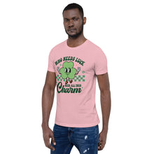 Load image into Gallery viewer, 'Who Needs Luck With All This Charm' Unisex T-Shirt