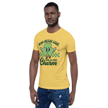 Load image into Gallery viewer, 'Who Needs Luck With All This Charm' Unisex T-Shirt