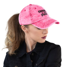 Load image into Gallery viewer, 'Choose To Shine' Vintage Cotton Twill Cap
