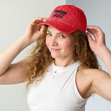 Load image into Gallery viewer, 'Choose To Shine' Vintage Cotton Twill Cap