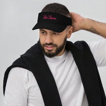 Load image into Gallery viewer, 'Lulu's Luxuries' Pink Stitch Logo Visor