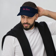 Load image into Gallery viewer, 'Lulu's Luxuries' Pink Stitch Logo Visor