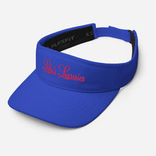 Load image into Gallery viewer, 'Lulu's Luxuries' Pink Stitch Logo Visor