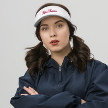 Load image into Gallery viewer, 'Lulu's Luxuries' Pink Stitch Logo Visor
