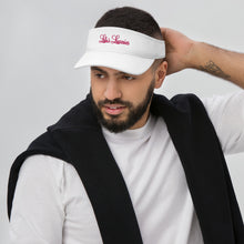 Load image into Gallery viewer, 'Lulu's Luxuries' Pink Stitch Logo Visor