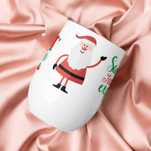 Load image into Gallery viewer, 'Santa, I Can Explain' Wine Tumbler