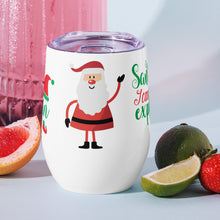 Load image into Gallery viewer, 'Santa, I Can Explain' Wine Tumbler