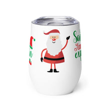 Load image into Gallery viewer, 'Santa, I Can Explain' Wine Tumbler