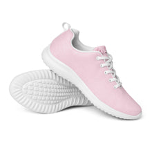 Load image into Gallery viewer, 'Lulu's Luxuries' Light Pink & White Women’s Athletic Shoes