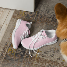 Load image into Gallery viewer, 'Lulu's Luxuries' Light Pink & White Women’s Athletic Shoes