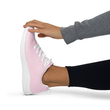 Load image into Gallery viewer, 'Lulu's Luxuries' Light Pink & White Women’s Athletic Shoes