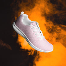 Load image into Gallery viewer, 'Lulu's Luxuries' Light Pink & White Women’s Athletic Shoes