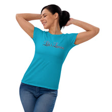 Load image into Gallery viewer, 'Lulu's Luxuries' Logo Women's Short Sleeve T-Shirt
