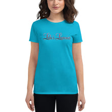 Load image into Gallery viewer, 'Lulu's Luxuries' Logo Women's Short Sleeve T-Shirt