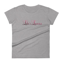 Load image into Gallery viewer, 'Lulu's Luxuries' Logo Women's Short Sleeve T-Shirt