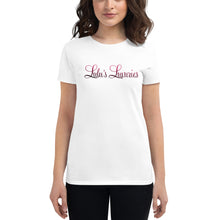 Load image into Gallery viewer, 'Lulu's Luxuries' Logo Women's Short Sleeve T-Shirt