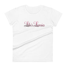 Load image into Gallery viewer, 'Lulu's Luxuries' Logo Women's Short Sleeve T-Shirt