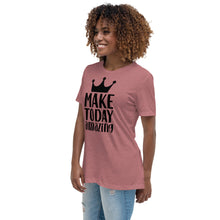 Load image into Gallery viewer, 'Make Today Amazing' Women's Relaxed T-Shirt